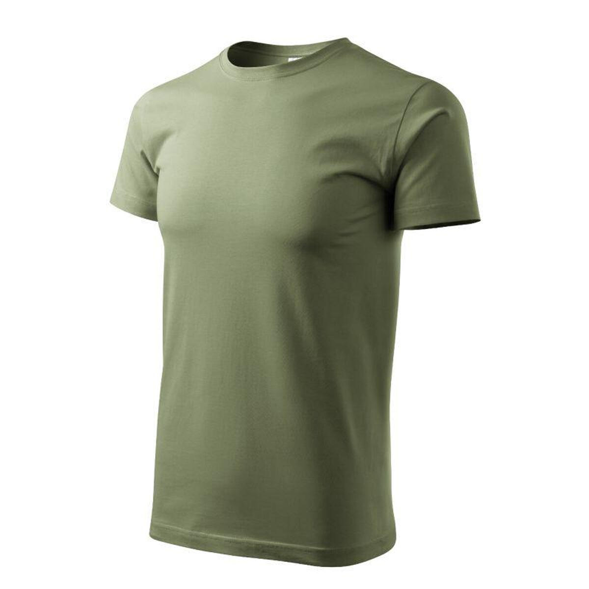 Camiseta Basic 129 para Hombre Verde Caqui 3/3