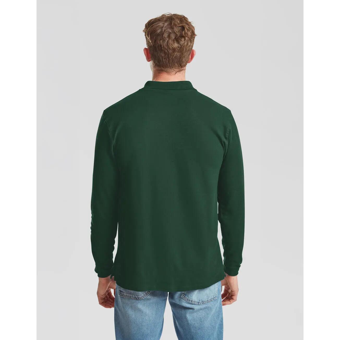 Polo manches longues Fruit of the Loom Premium 3/5