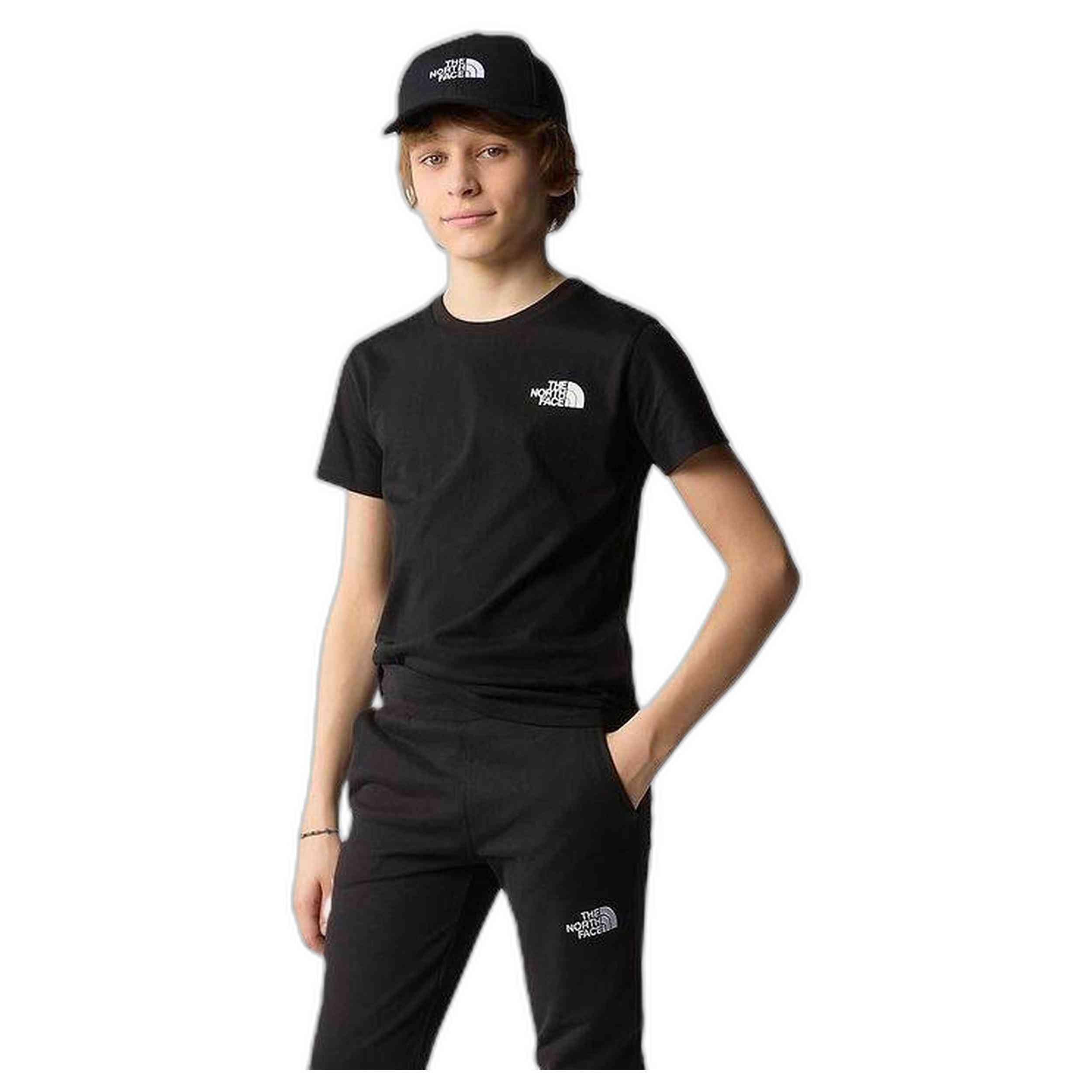 Maglia a maniche corte The north face modello NF0A87T4JK31 per unisex ragazzi 2/4