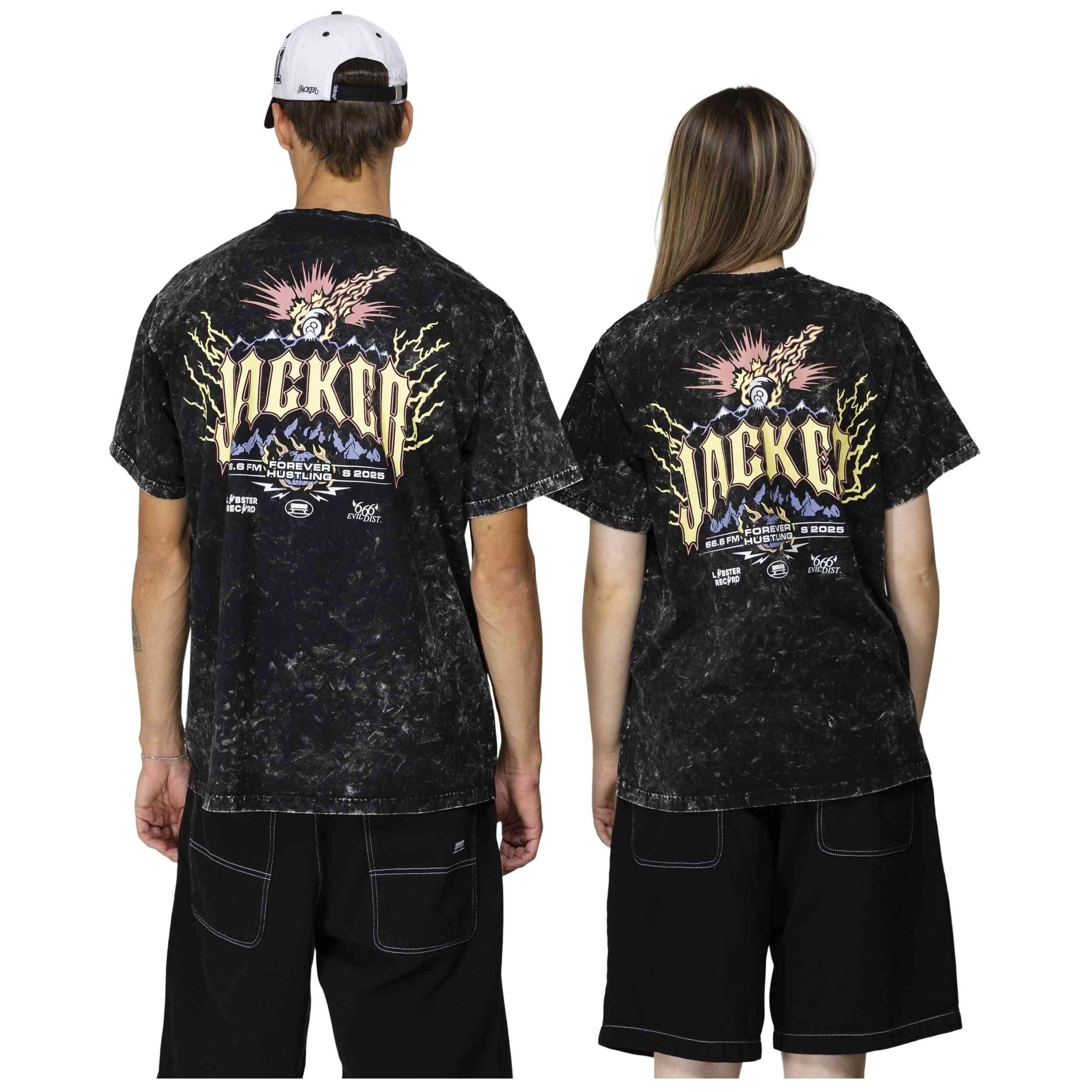 T-shirt Jacker modelo JA00256 para unissex 2/4