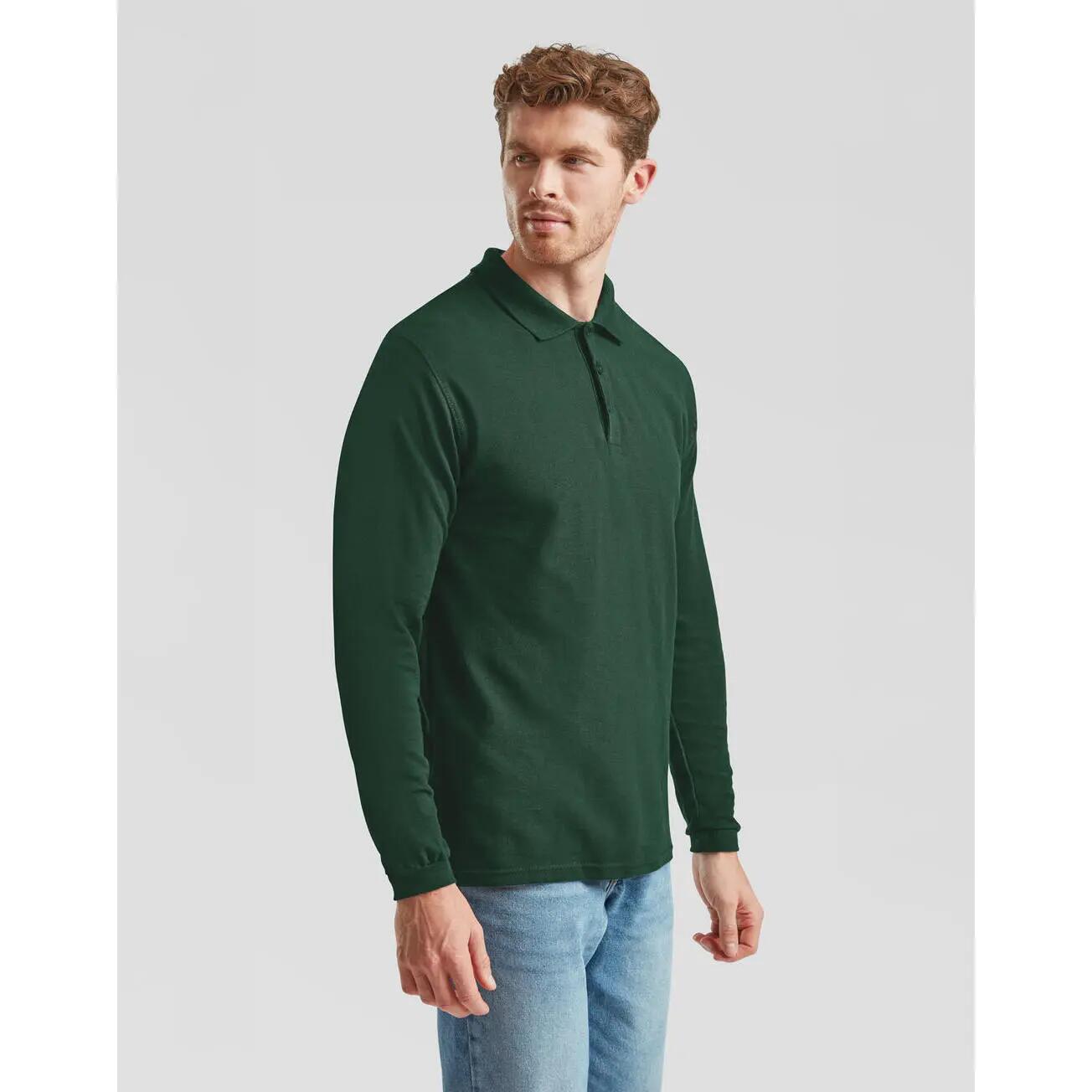 Polo manches longues Fruit of the Loom Premium 4/5