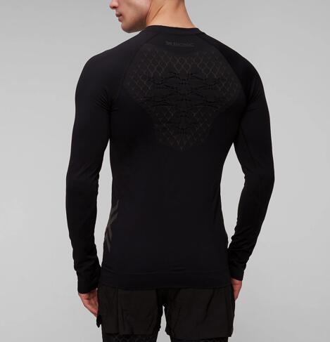 Koszulka biegowa męska termoaktywna X-Bionic Twyce Run Shirt LS Black 3/5