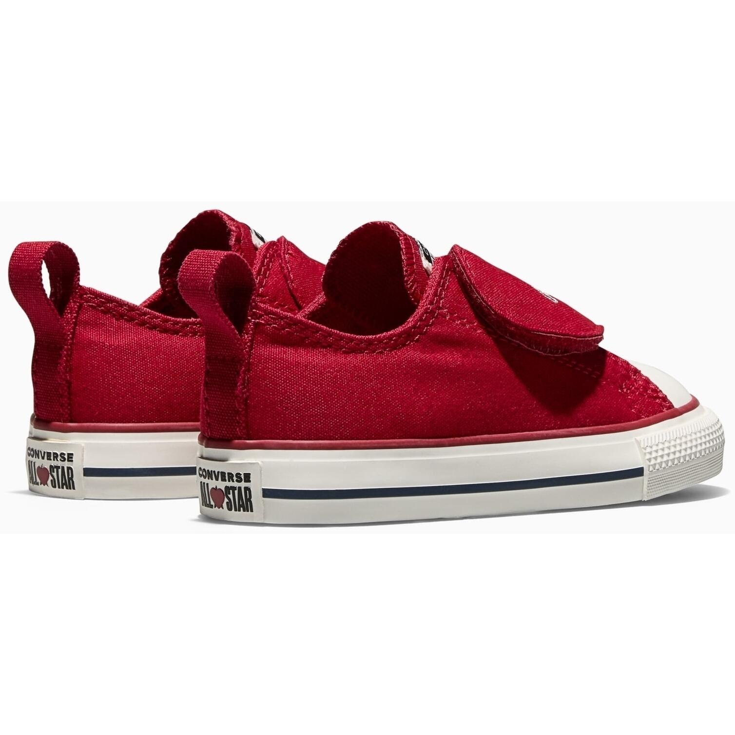 Baskets Converse Ctas One Strap, Rouge, Enfants 3/5