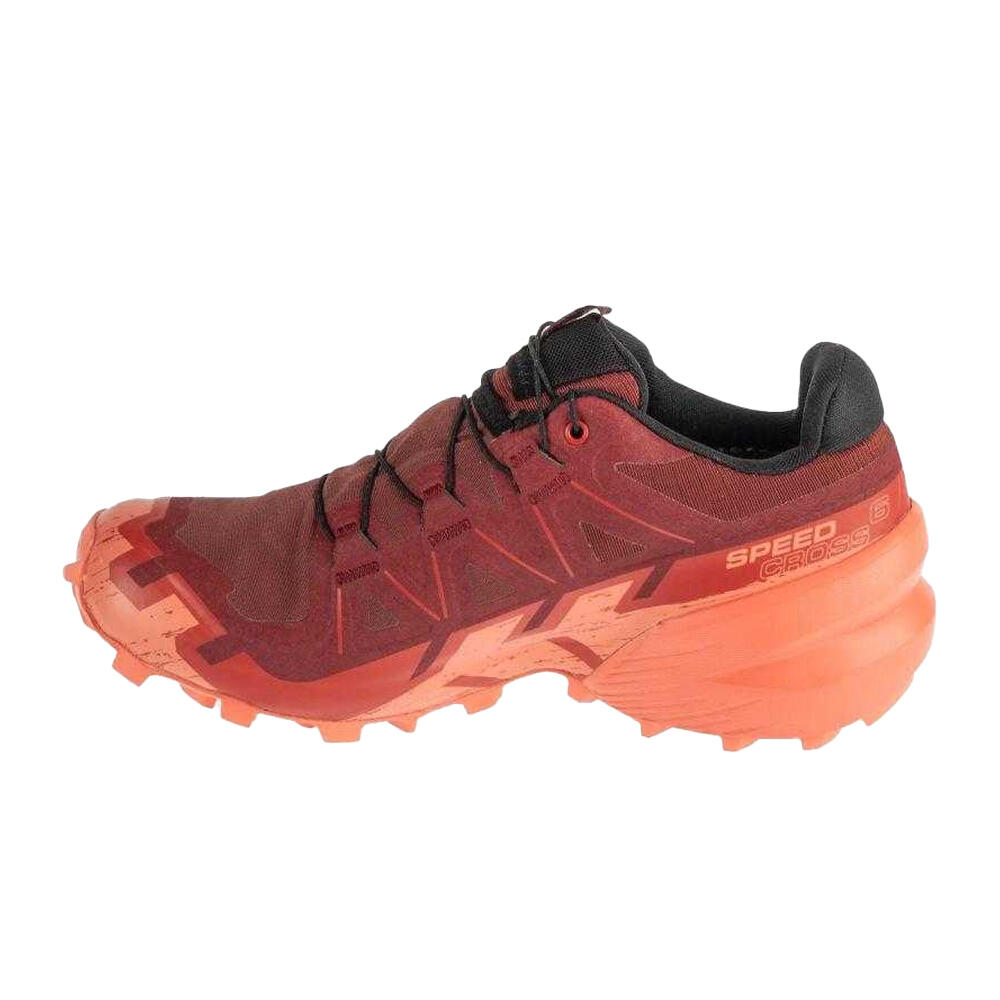 Zapato Speedcross 6 Corriendo para Mujer Rojo 2/5