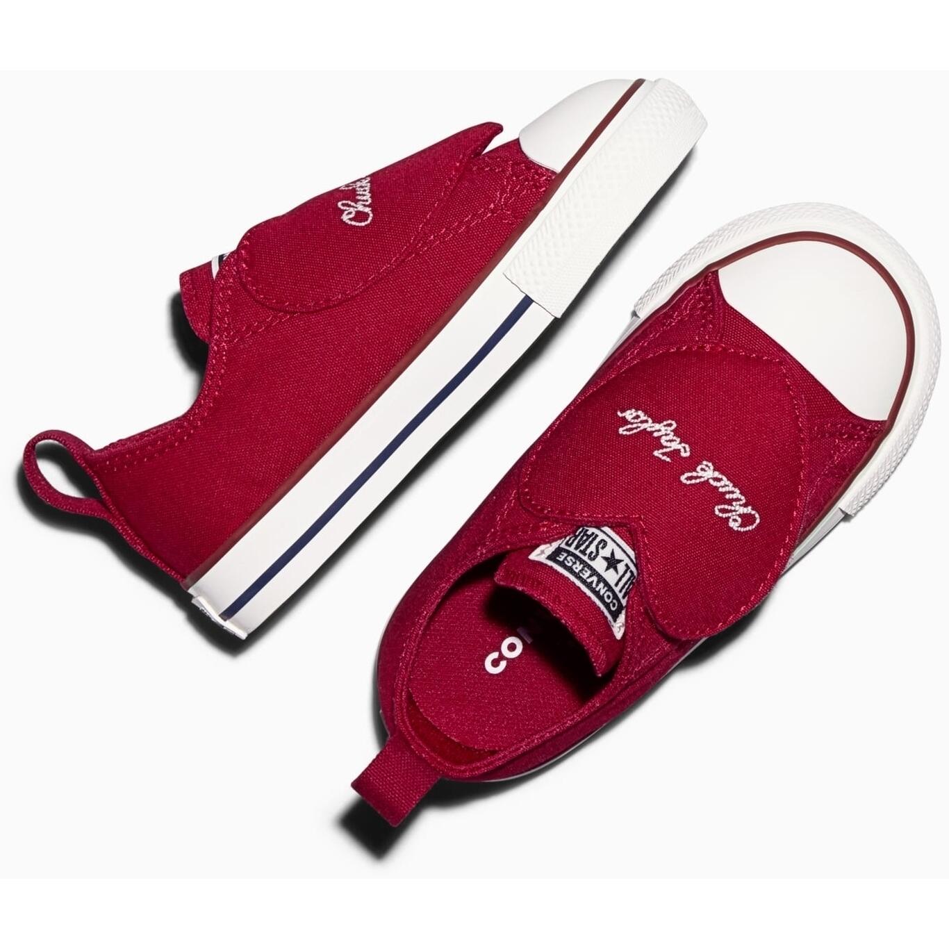Baskets Converse Ctas One Strap, Rouge, Enfants 2/5