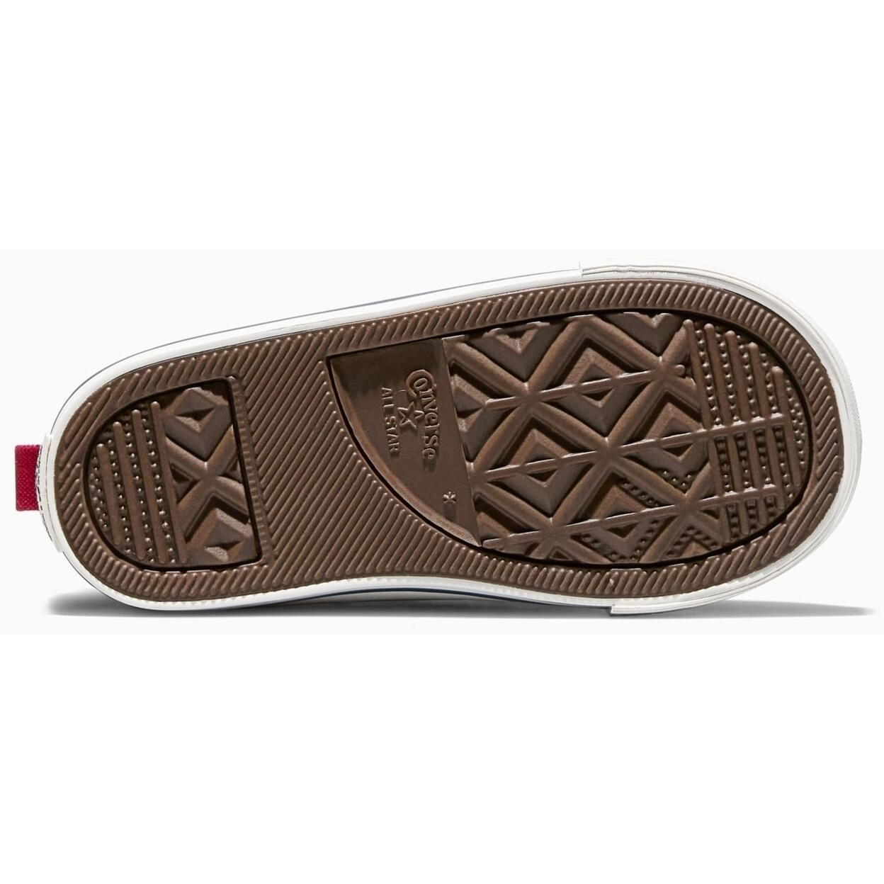 Baskets Converse Ctas One Strap, Rouge, Enfants 5/5