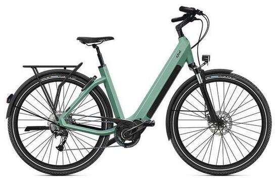 VTC Électrique O2 Feel iSwan Explorer Up Univ 6.1 Shimano Alivio 9V 432 Wh 27.5'