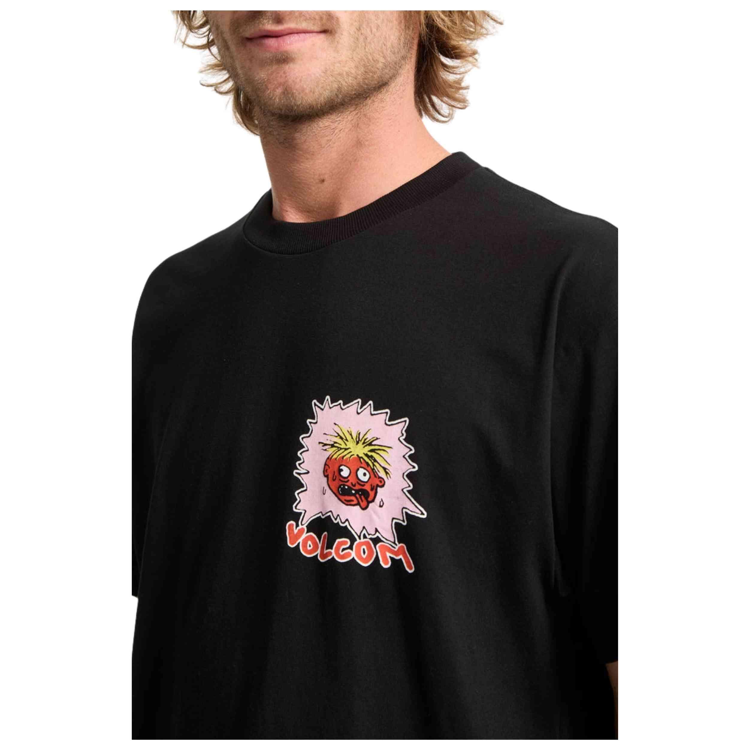 Maglia a maniche corte Volcom modello A5232558-BLK per uomini 5/5