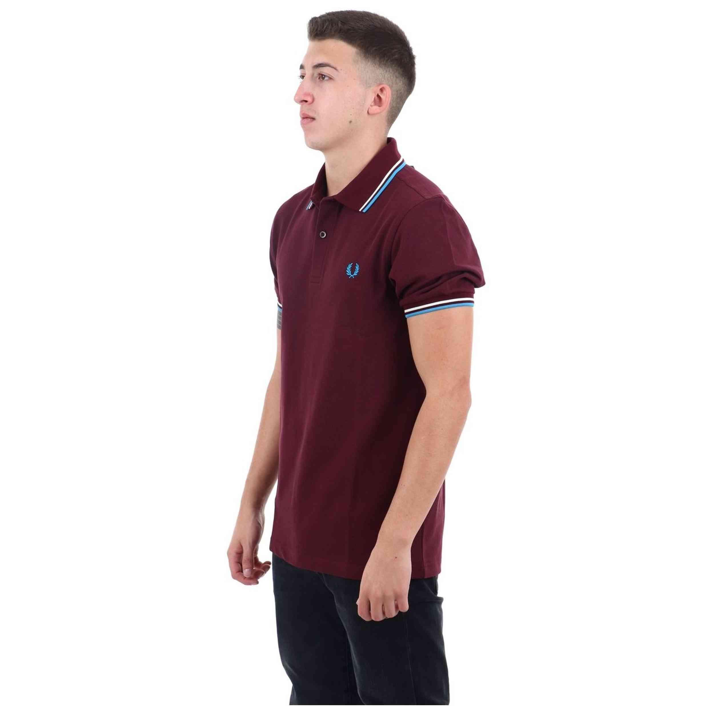 Polo à manches courtes Fred perry modèle M3600P-Z63 pour homme 2/3