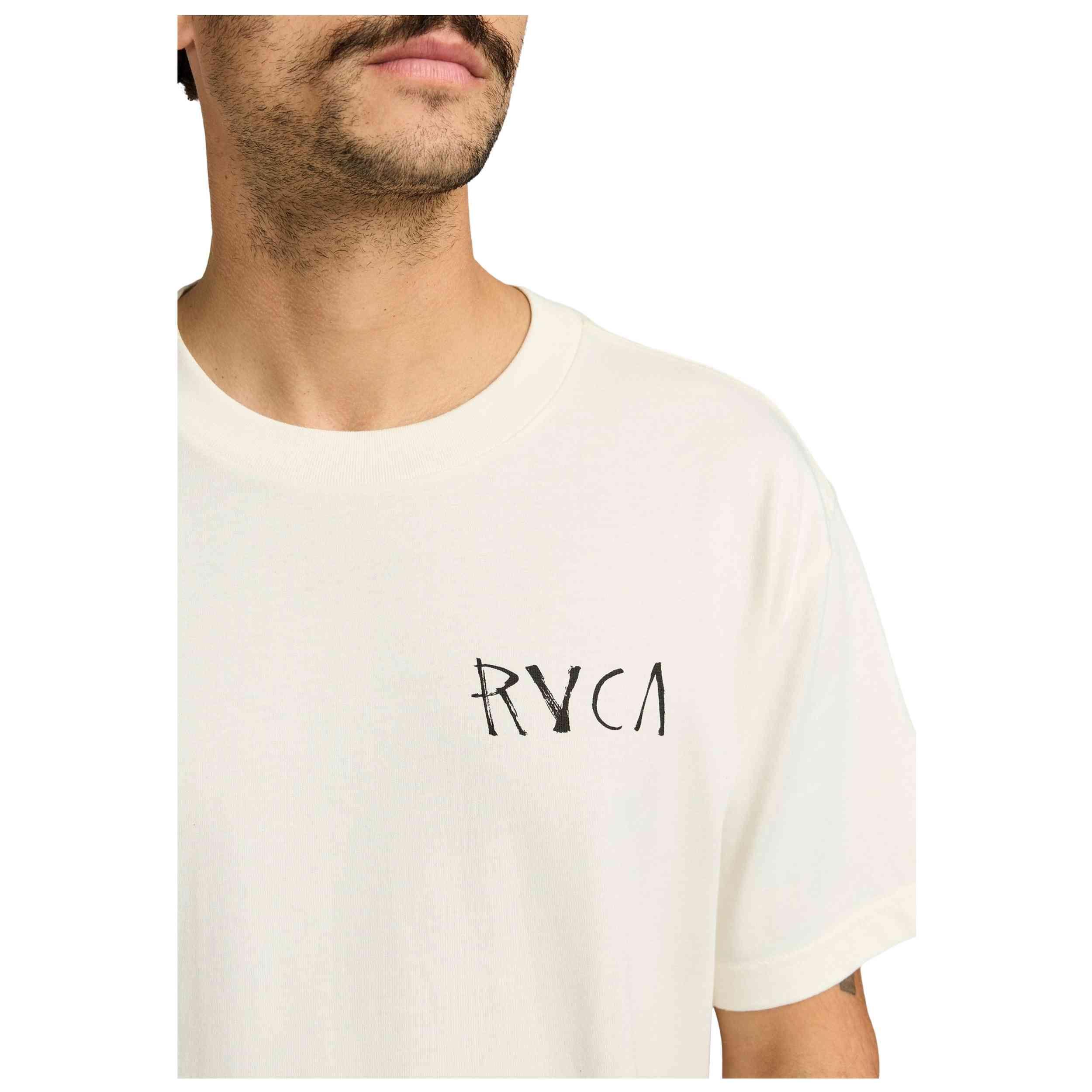T-shirt Rvca modelo EVYZT00269-WHT para homem 5/5