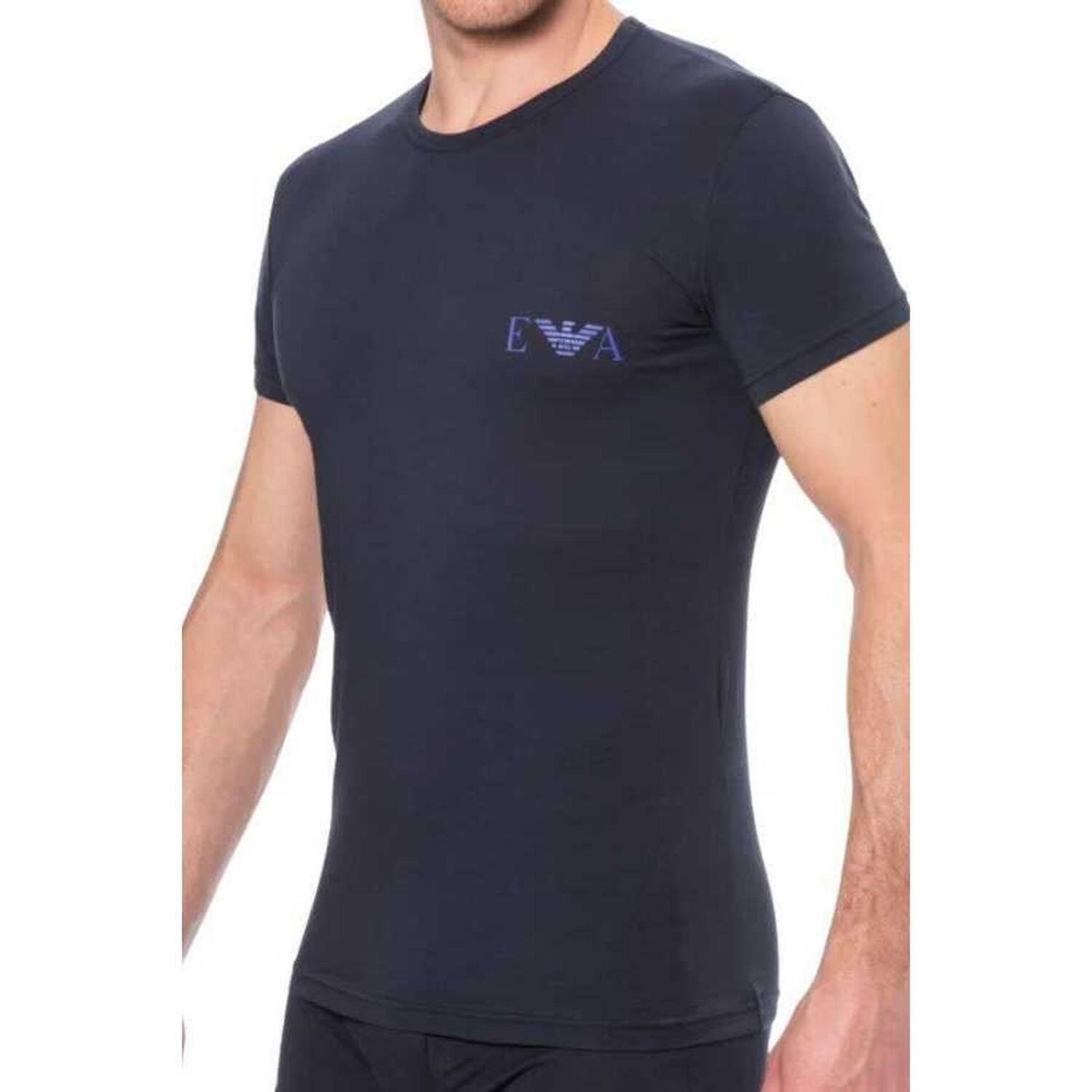 Camiseta para Hombre Pack de 2 Marino 2/3