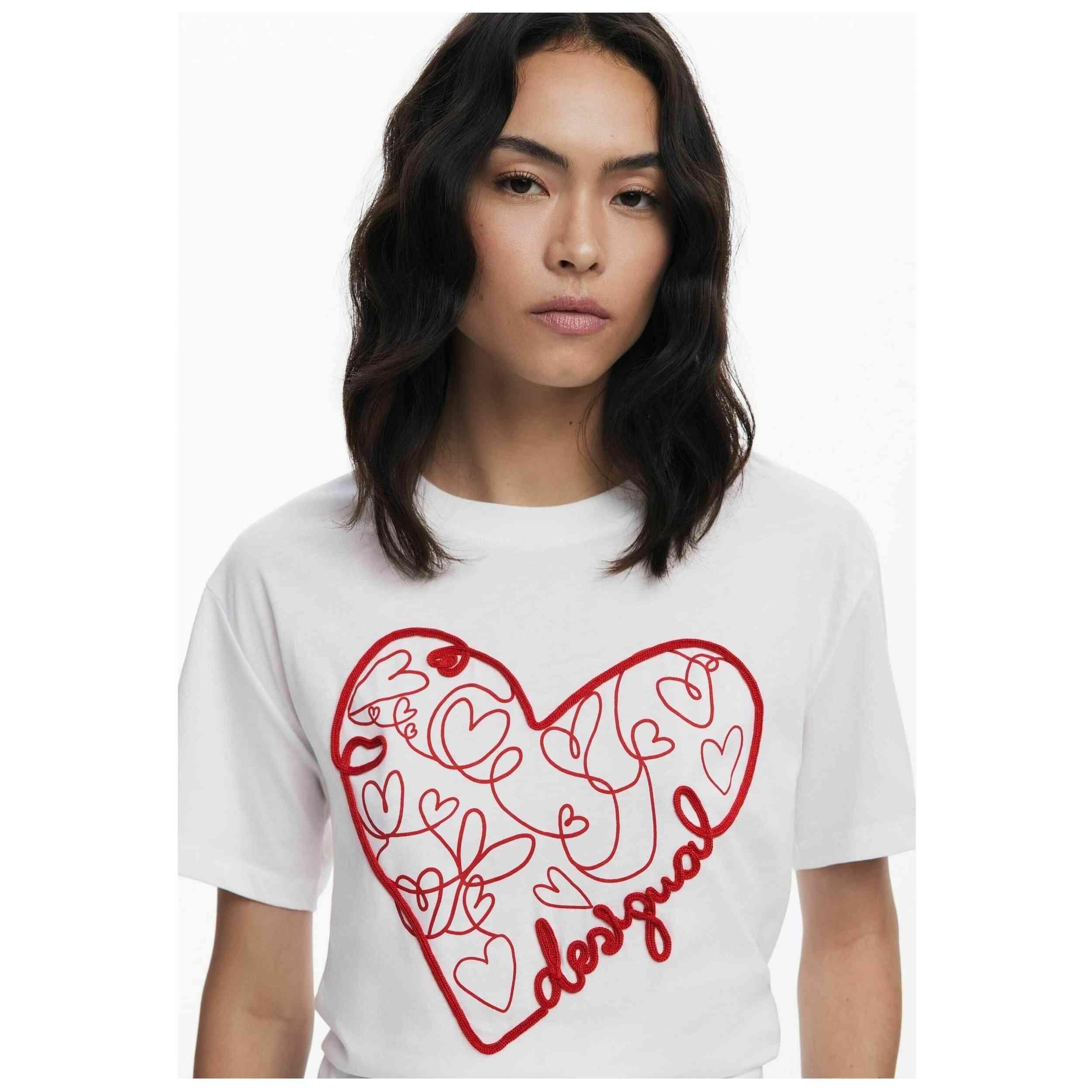 T-shirt Desigual modèle DESIG0303312 pour femmes 4/5