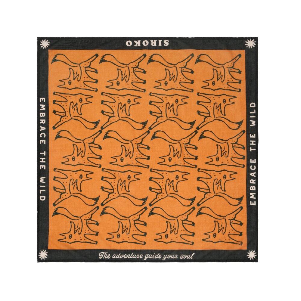 Bandana cyclotourisme Cyclisme Femme Embrace Orange Orange 3/6
