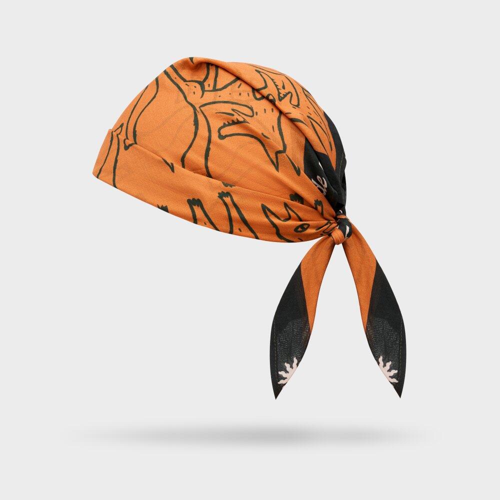 Bandana cyclotourisme Cyclisme Femme Embrace Orange Orange 6/6