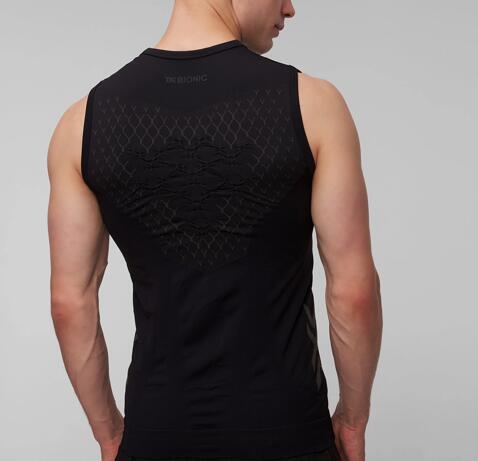 Top termoaktywny męski X-Bionic Twyce Run Singlet Black 3/5