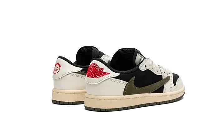 Sportschoenen Air Jordan 1 Retro Low OG SP Travis Scott Olive Enfant (PS) 3/4