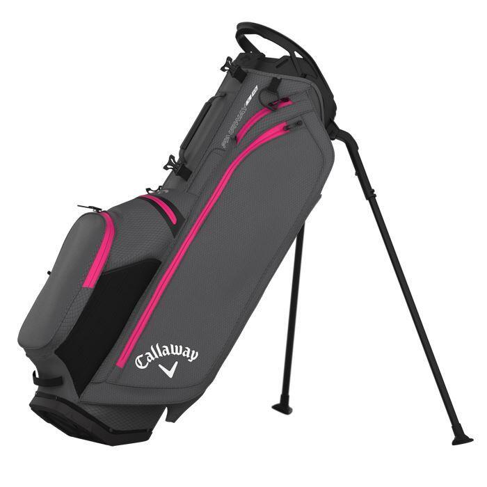 Fairway C HD stand bag charcoal pink 2026