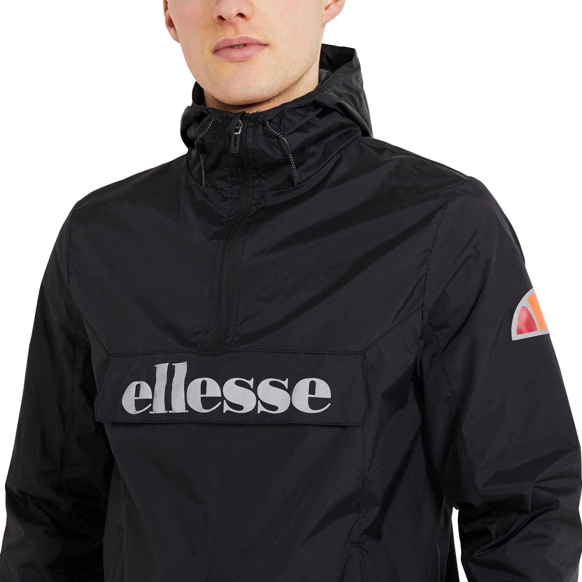 Mens Acera Overhead Hooded Jacket (Black) 3/3