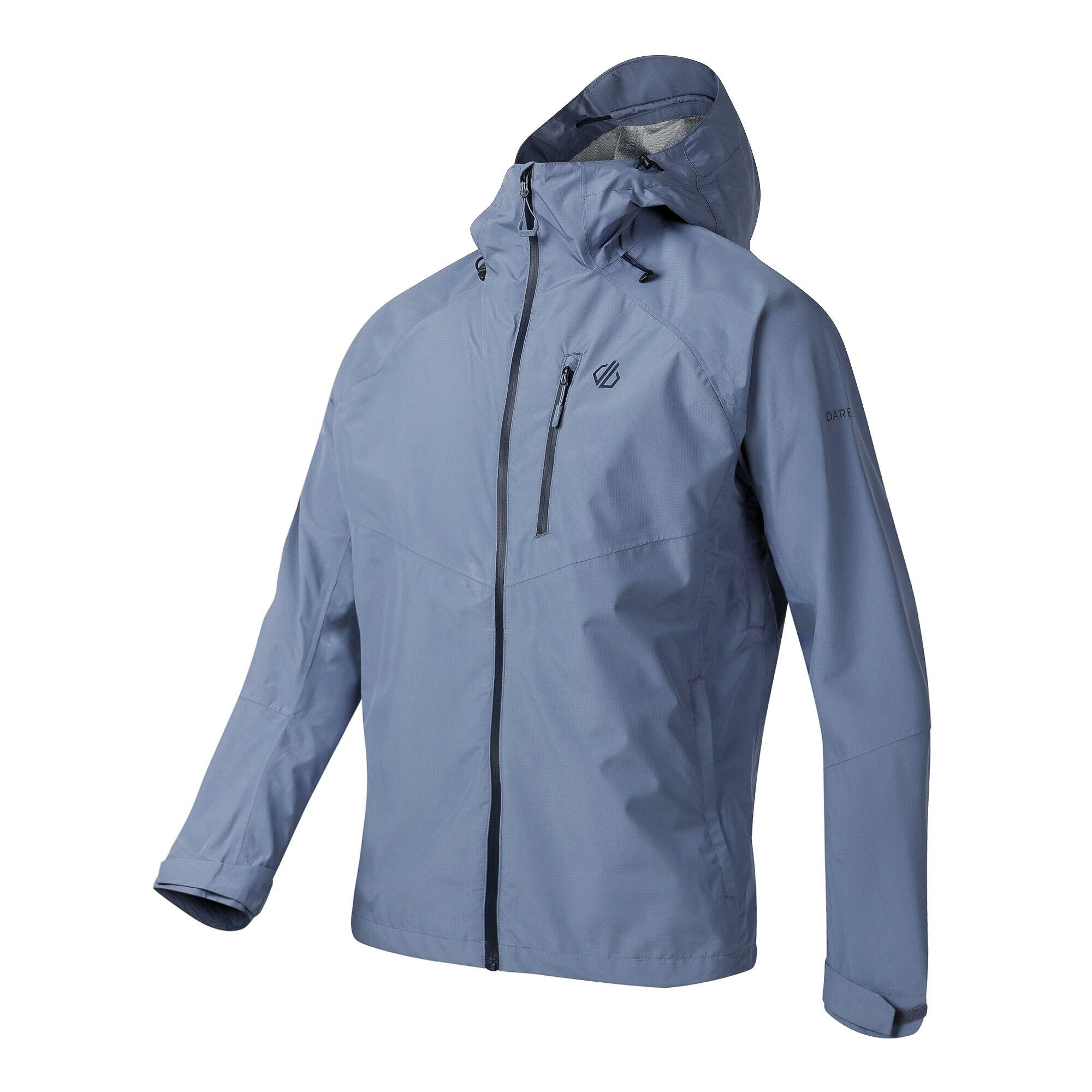 Waterdichte jas Breathe Out voor heren (Kwik) 3/5