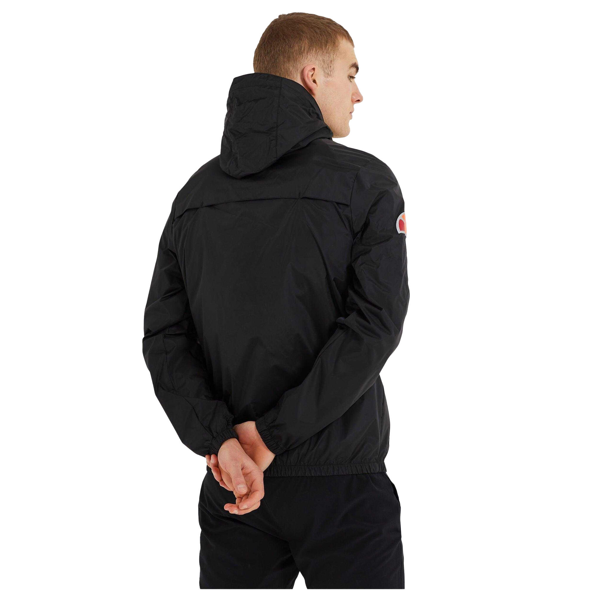 Mens Acera Overhead Hooded Jacket (Black) 2/3