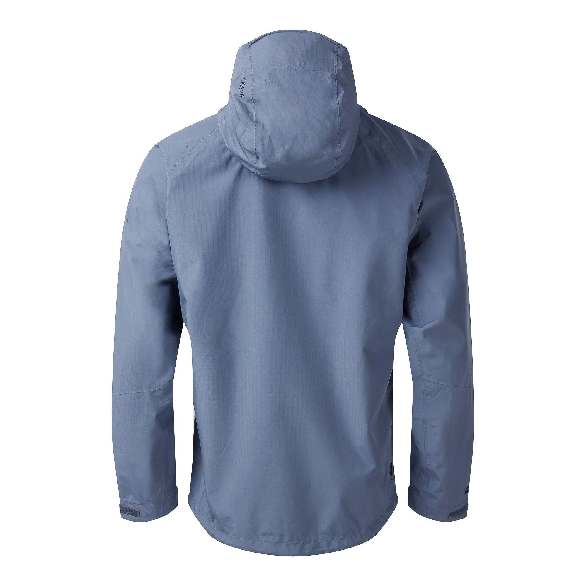 Waterdichte jas Breathe Out voor heren (Kwik) 2/5