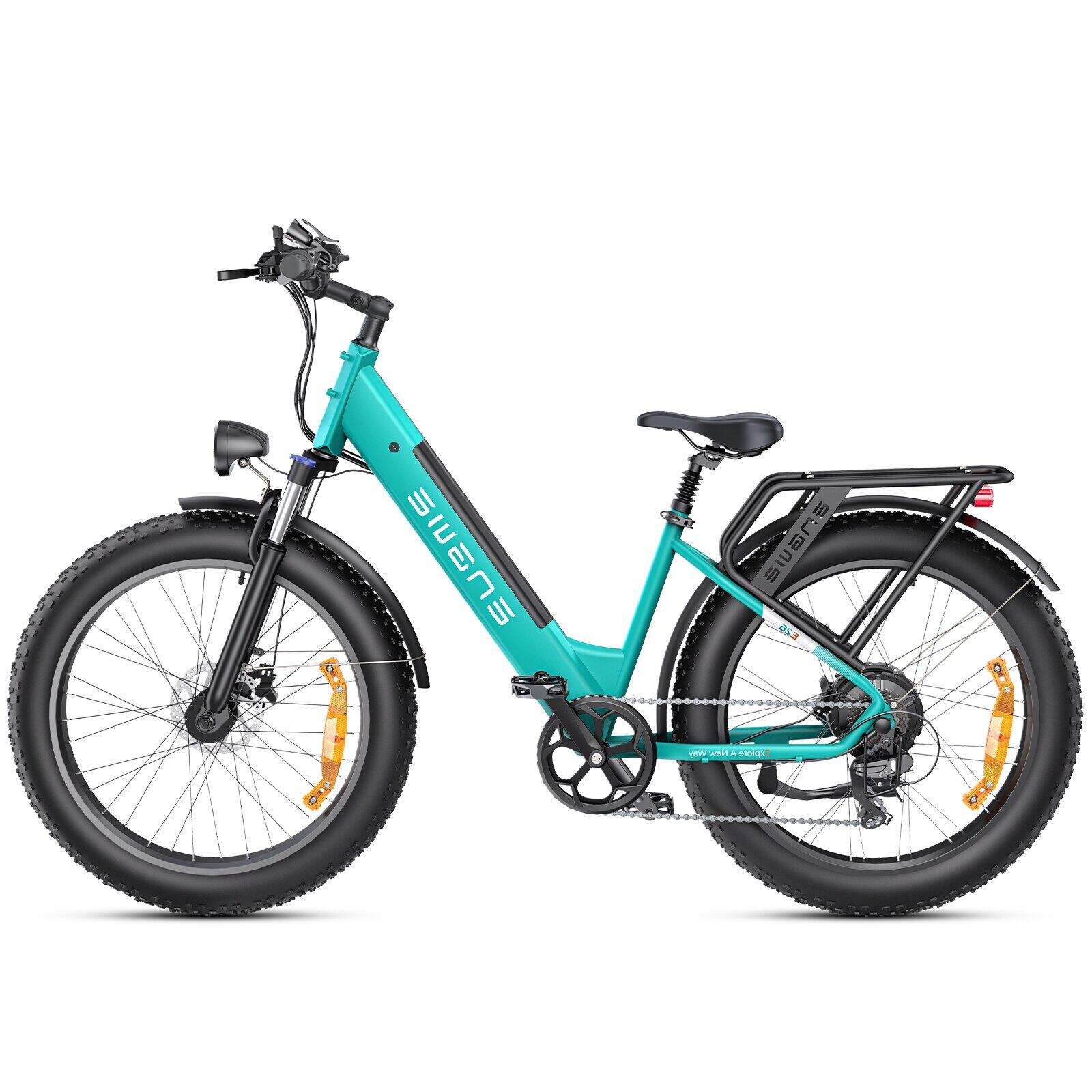 E26 ST Bicicleta eléctrica adulto 250W, 48V 16Ah, neumático ancho 26" 3/7