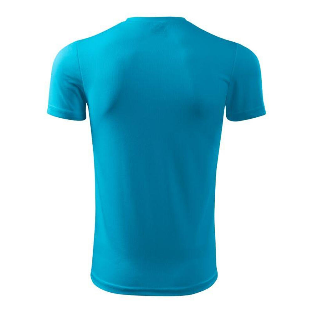 Heren Fantasie Tshirt (Blauw) 2/3