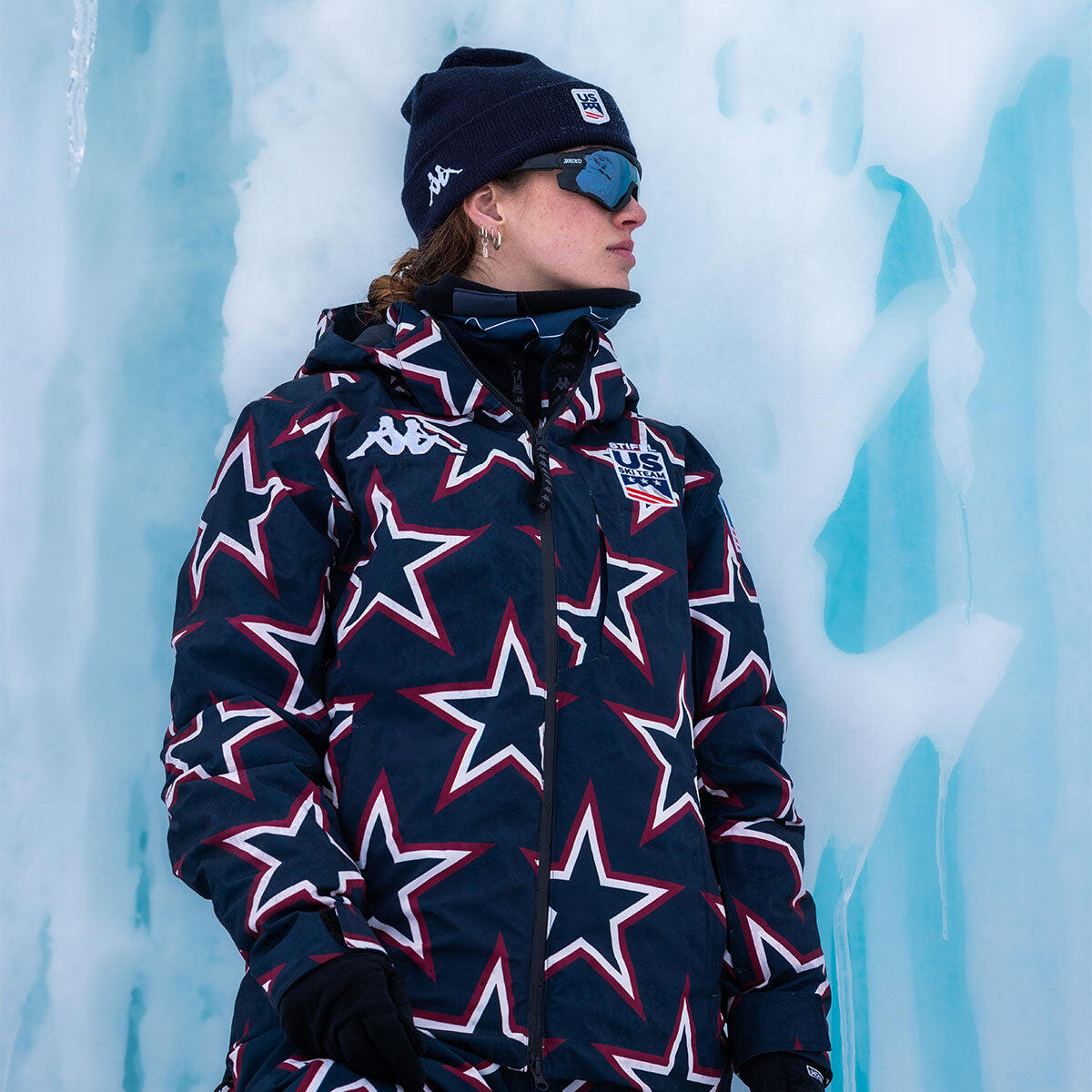 Veste à capuche 8Cento 810G femme US SKI TEAM 5/7