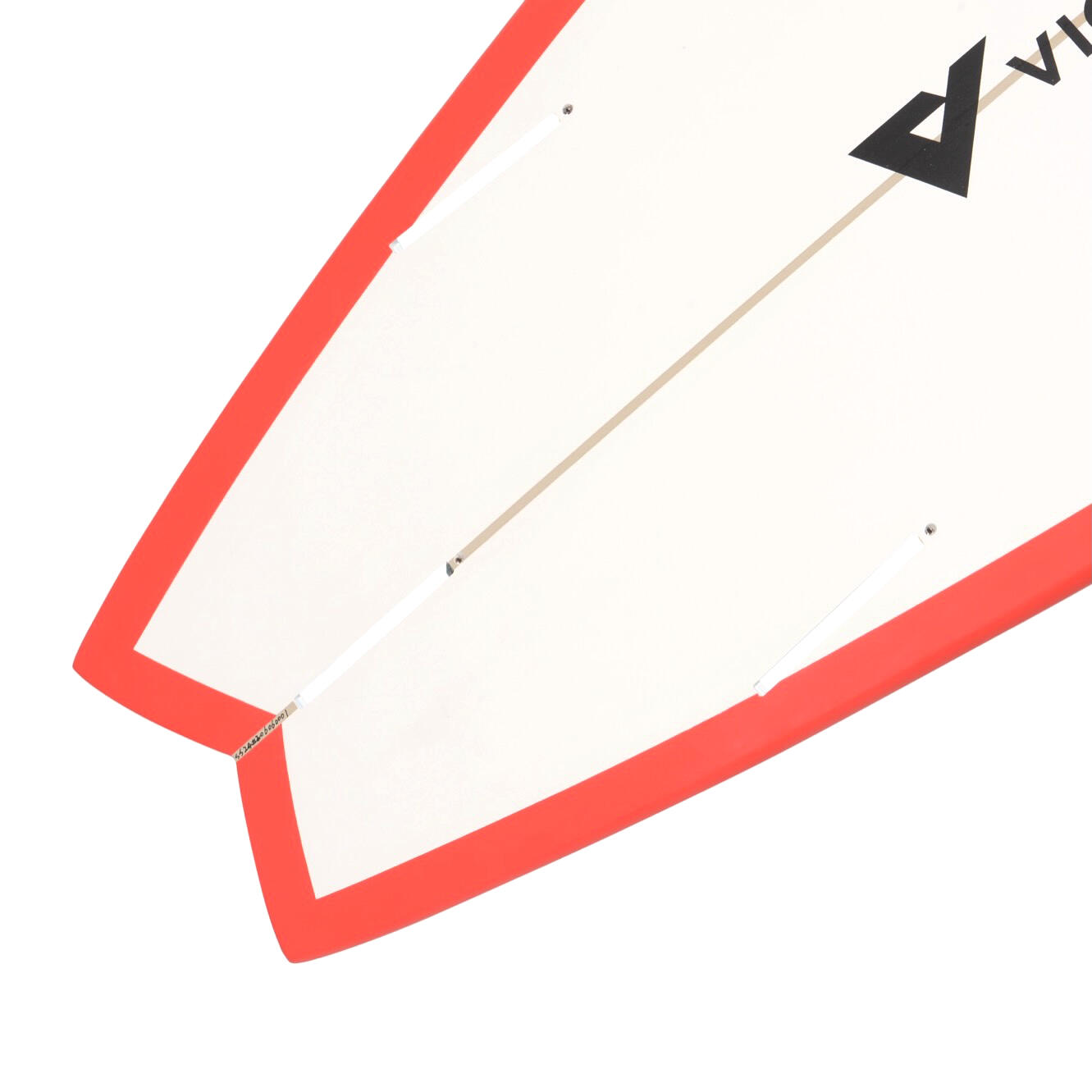 Victory Surfboards - Long Fish 6'6 - Epoxy - Futures - Matte Red / White 4/5