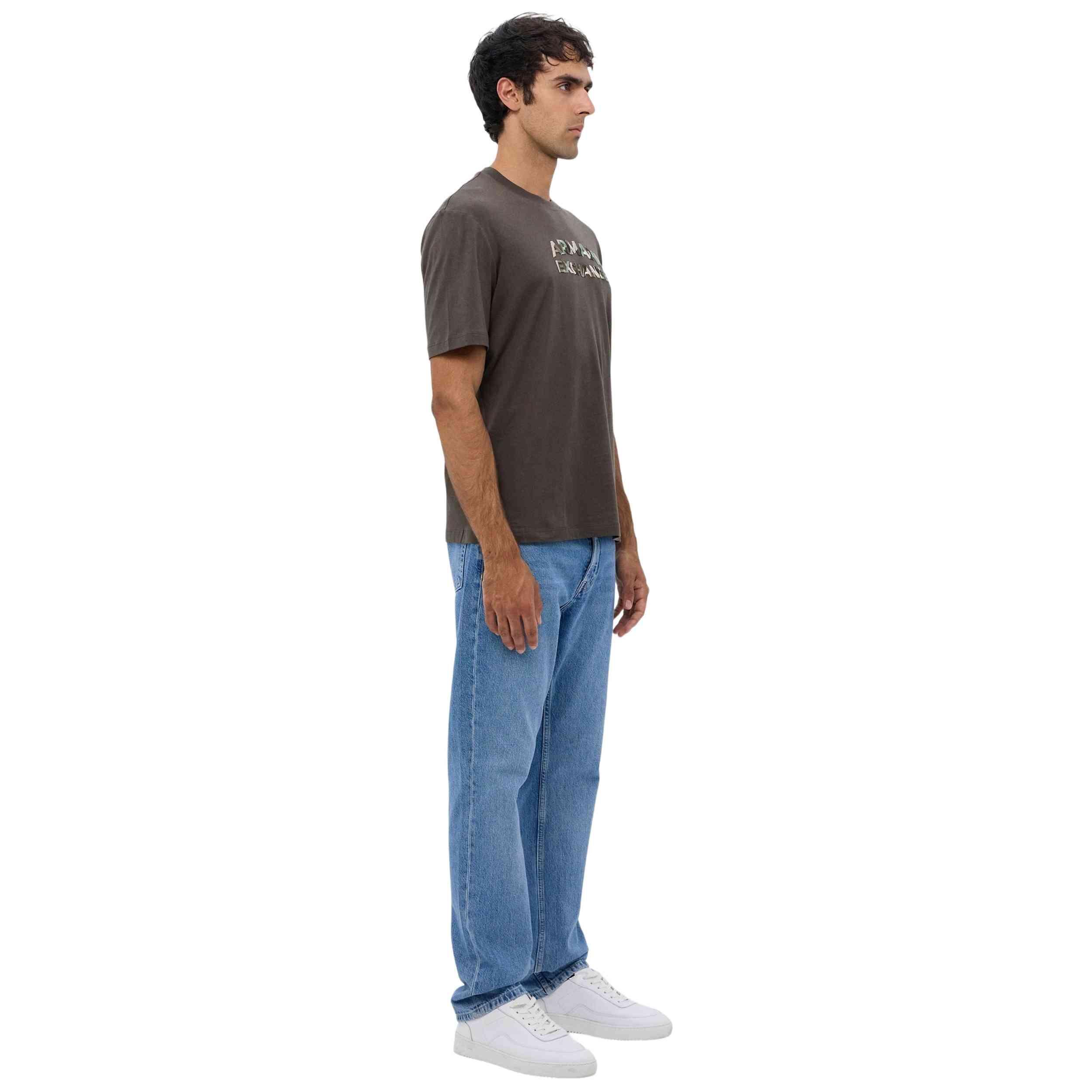 Camiseta de manga corta Armani exchange modelo 040302200007 para hombre 3/4