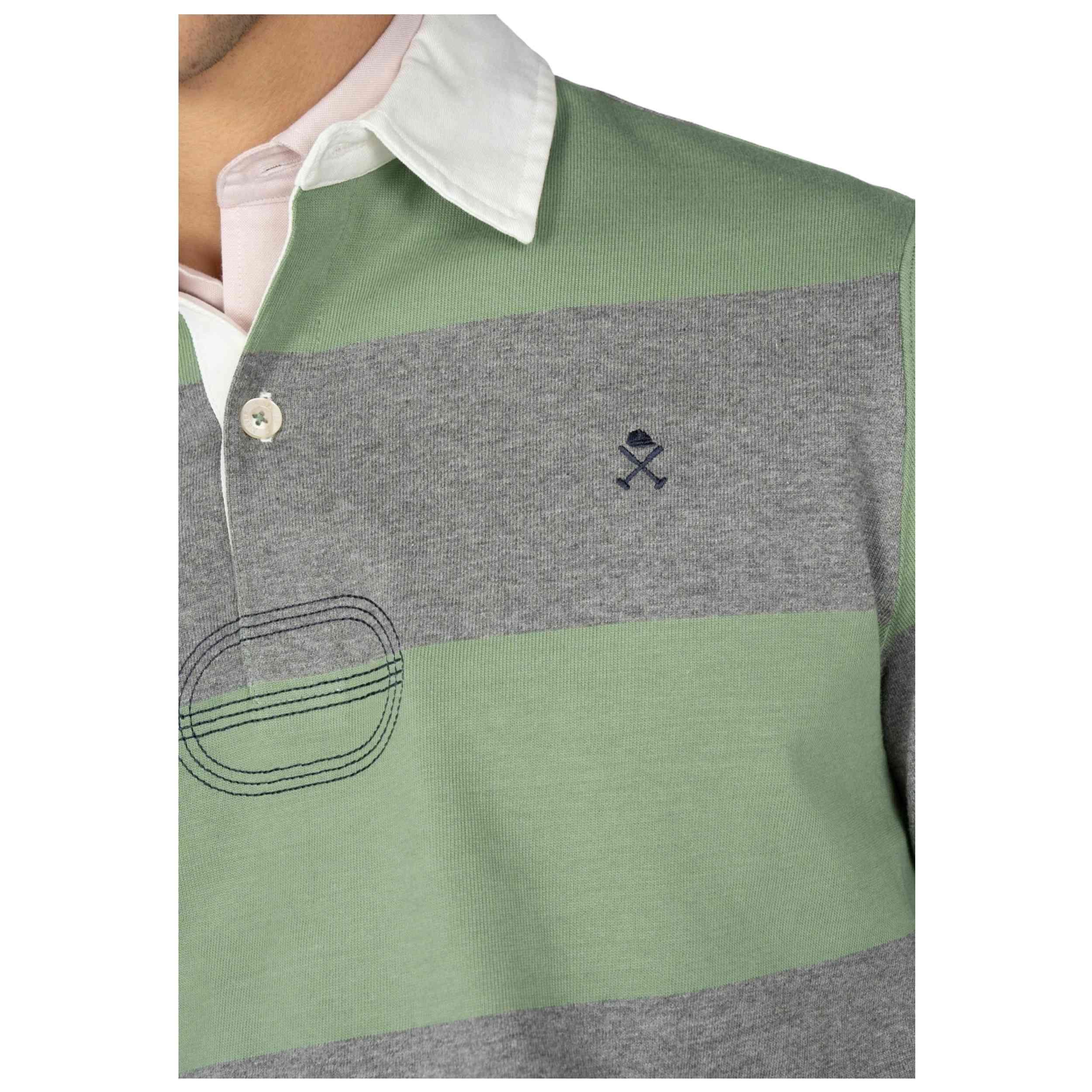 Polo manga comprida Harper & neyer modelo 405125001-930 para homem 5/5