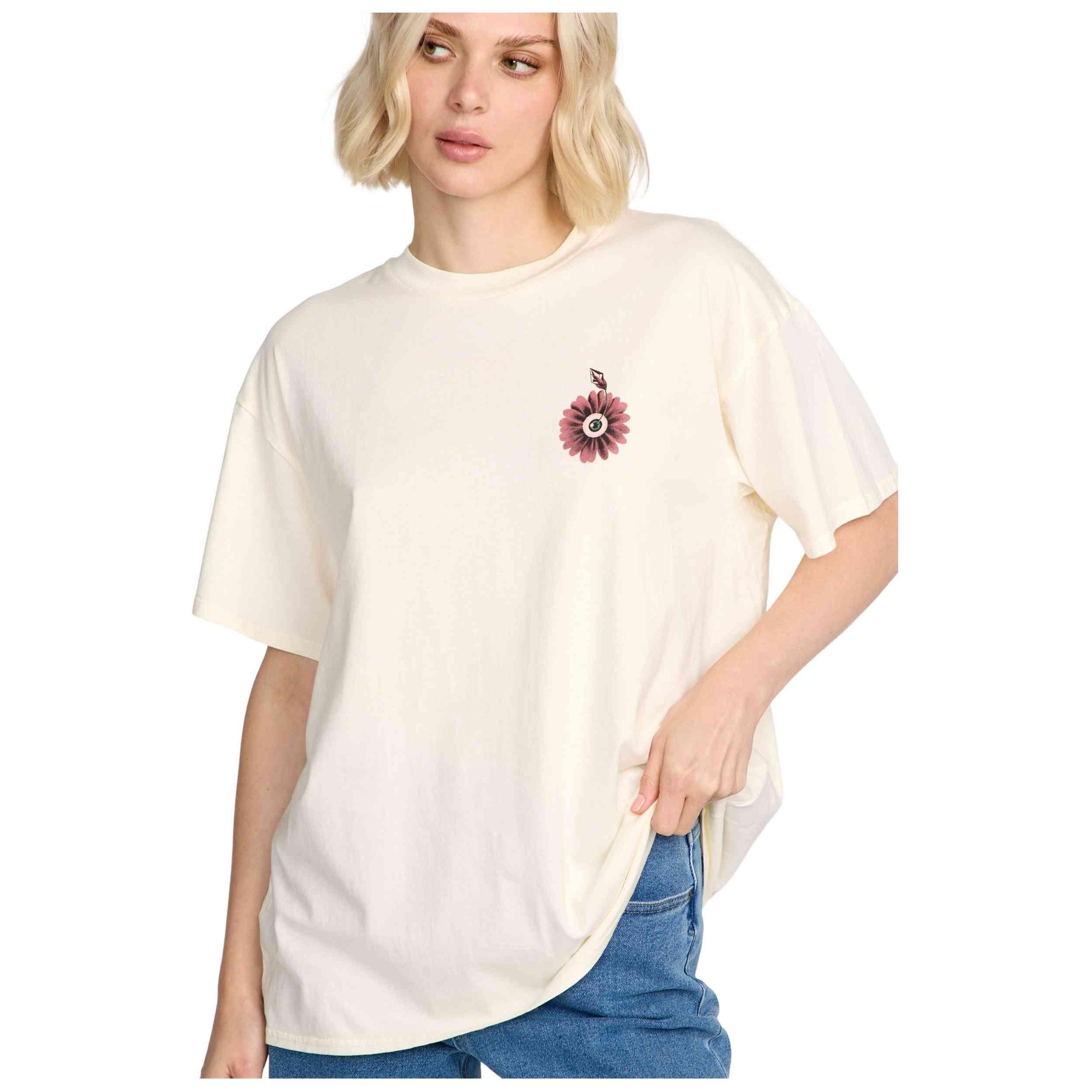 T-shirt Volcom modelo B3532504-BNE para mulheres 4/5