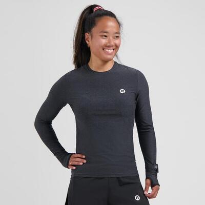 Maglia sportiva a maniche lunghe da donna
