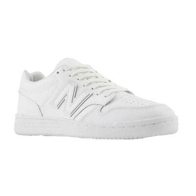 Heren bb480 suède trainers (wit)