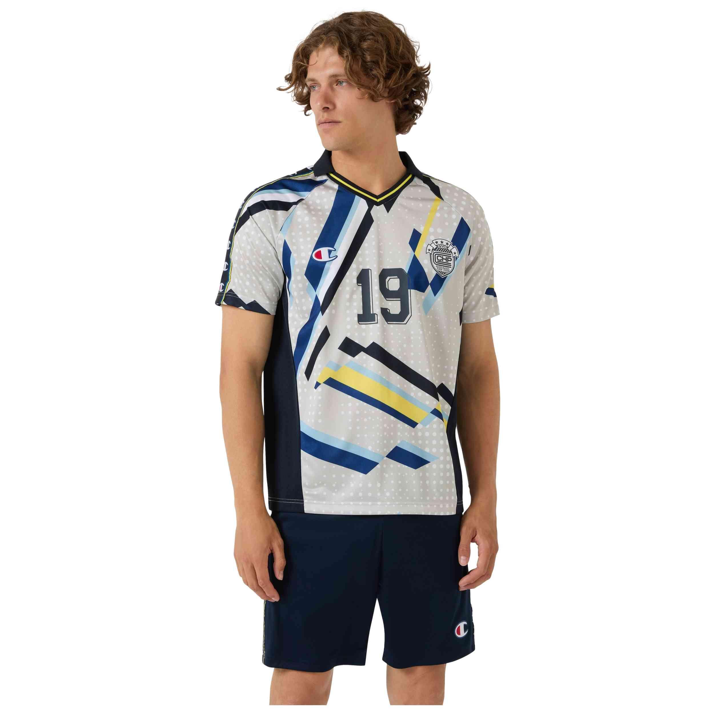 Kurzarmshirt Champion Modell 221885WL001 für unisex 3/5
