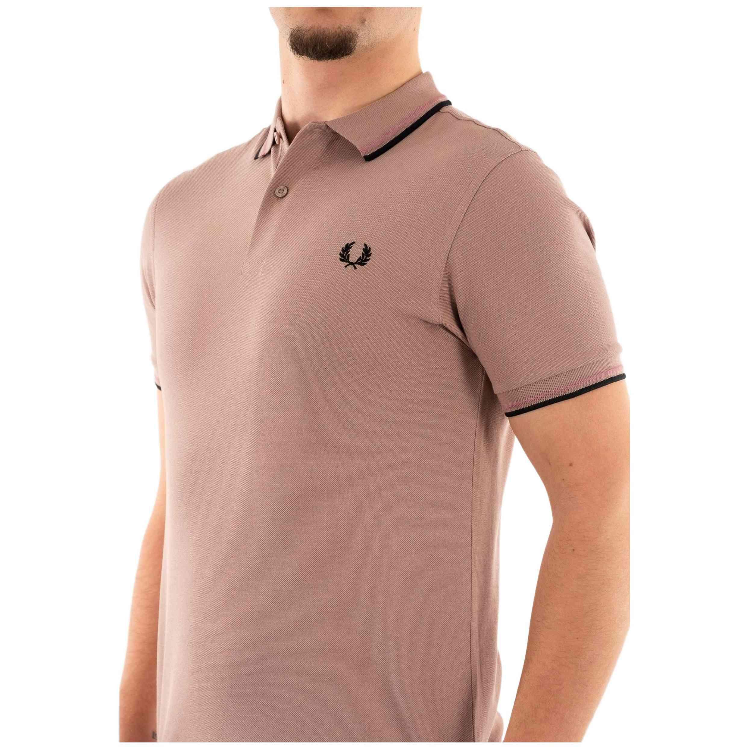 Korte mouw poloshirt Fred perry model M3600U89 voor mannen 3/3