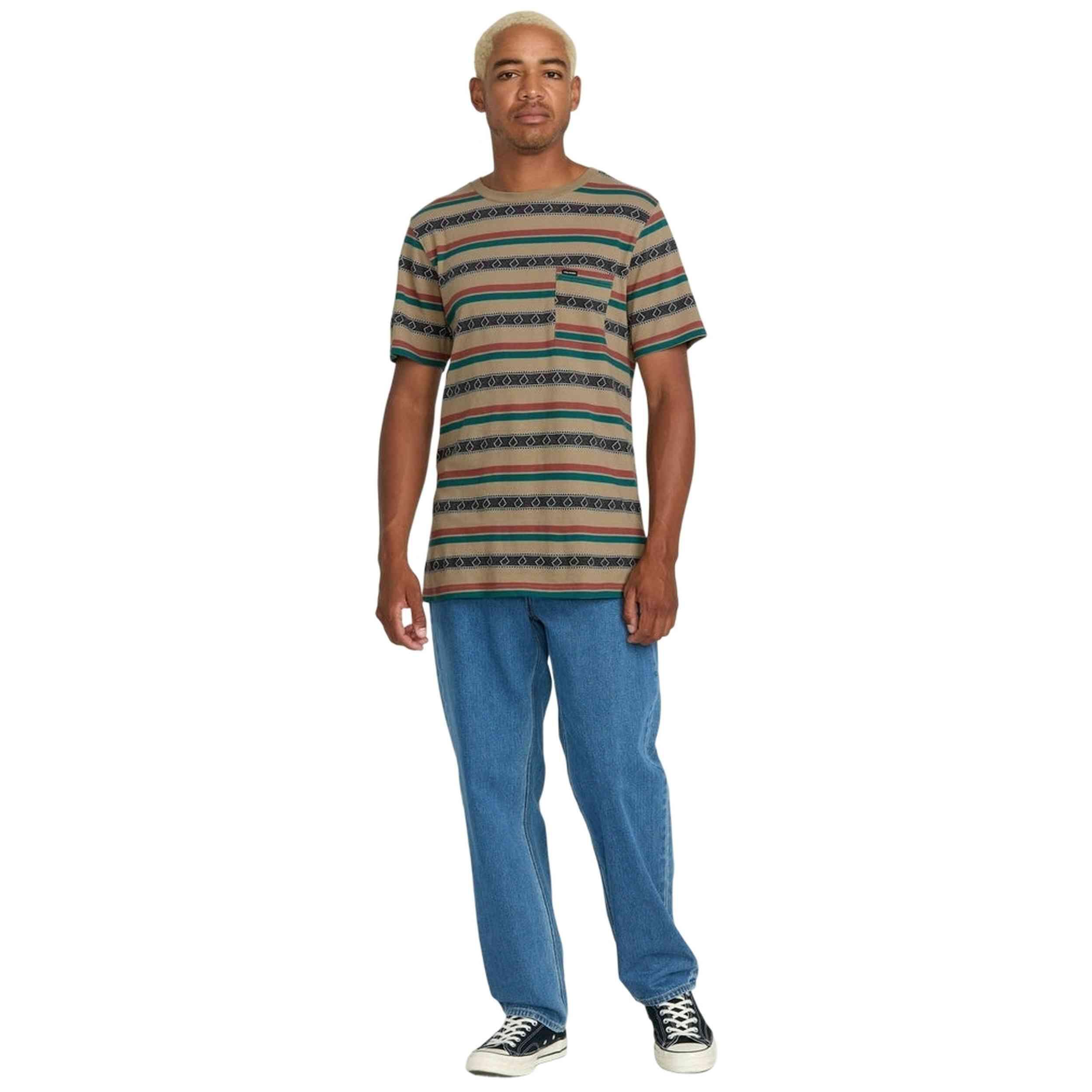 Kurzarmshirt Volcom Modell A0122503-KHA für männer 4/5