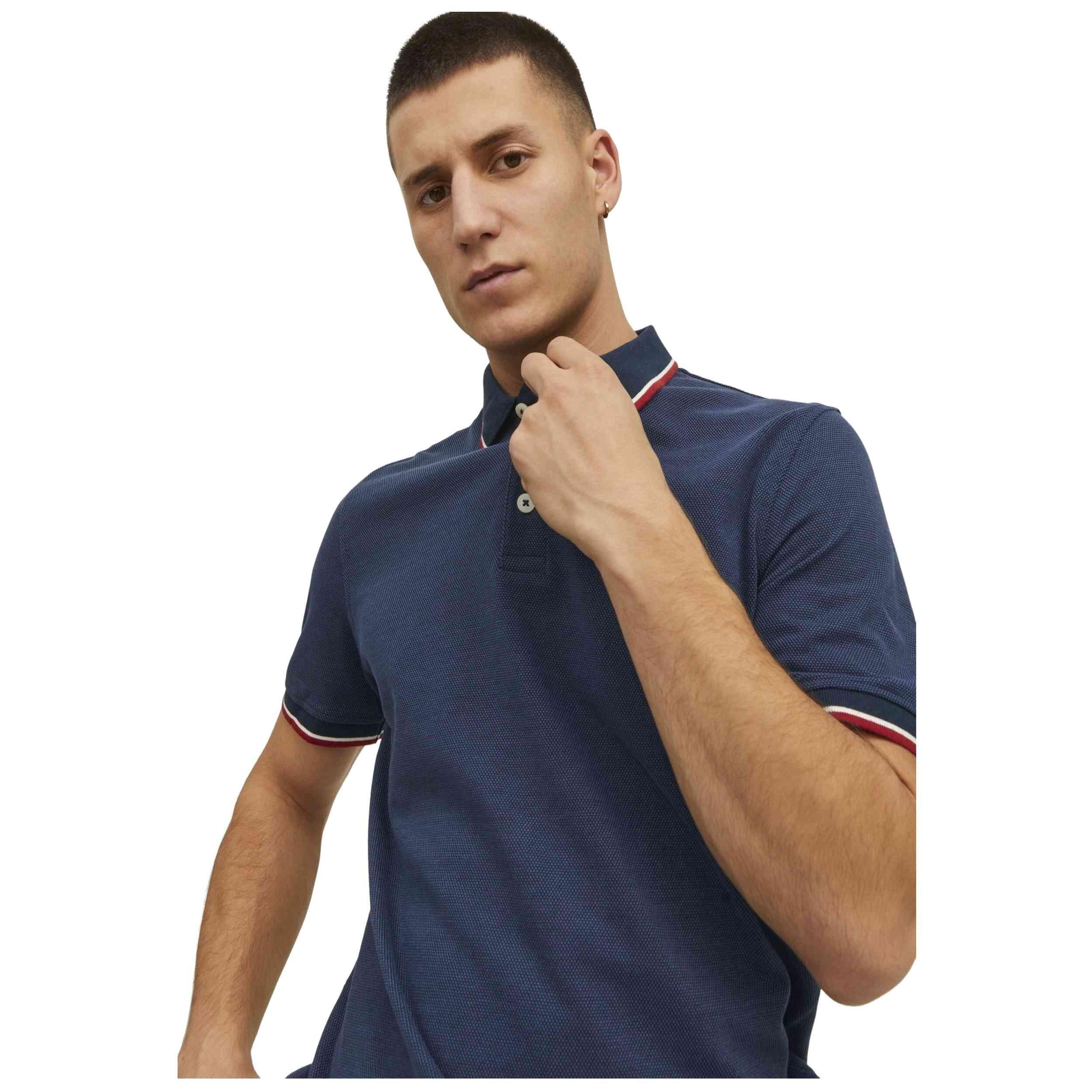 Polo de manga corta Jack&jones modelo 270300100055 para hombre 4/5