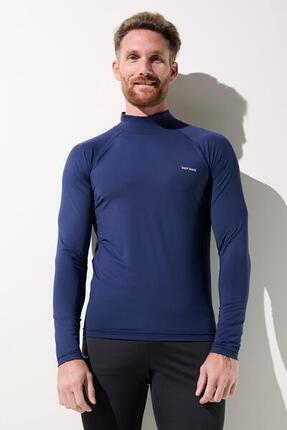 T-shirt de bain anti-UV Homme Bleu, Malibu, UPF 50+