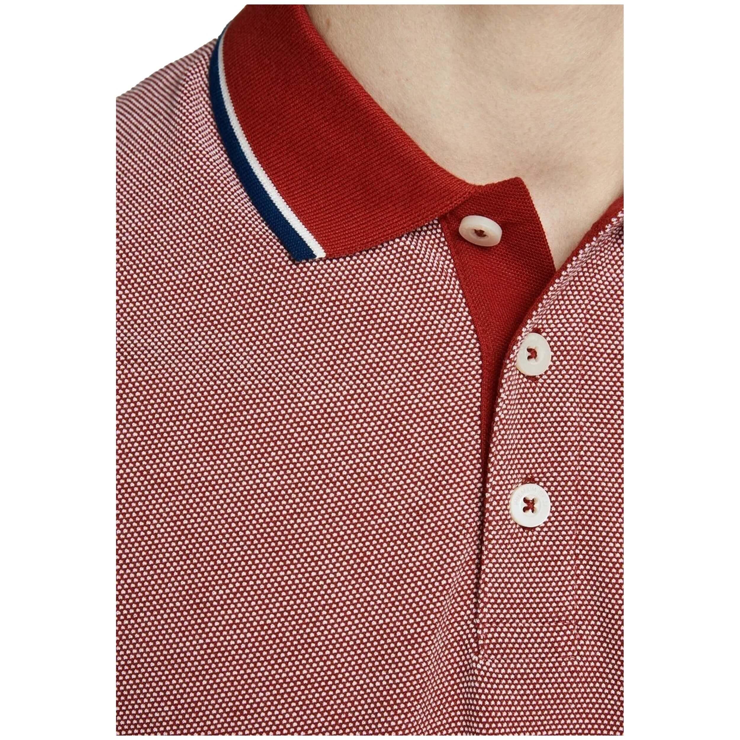 Polo de manga corta Jack&jones modelo 12169064-ROJO para hombre 5/5