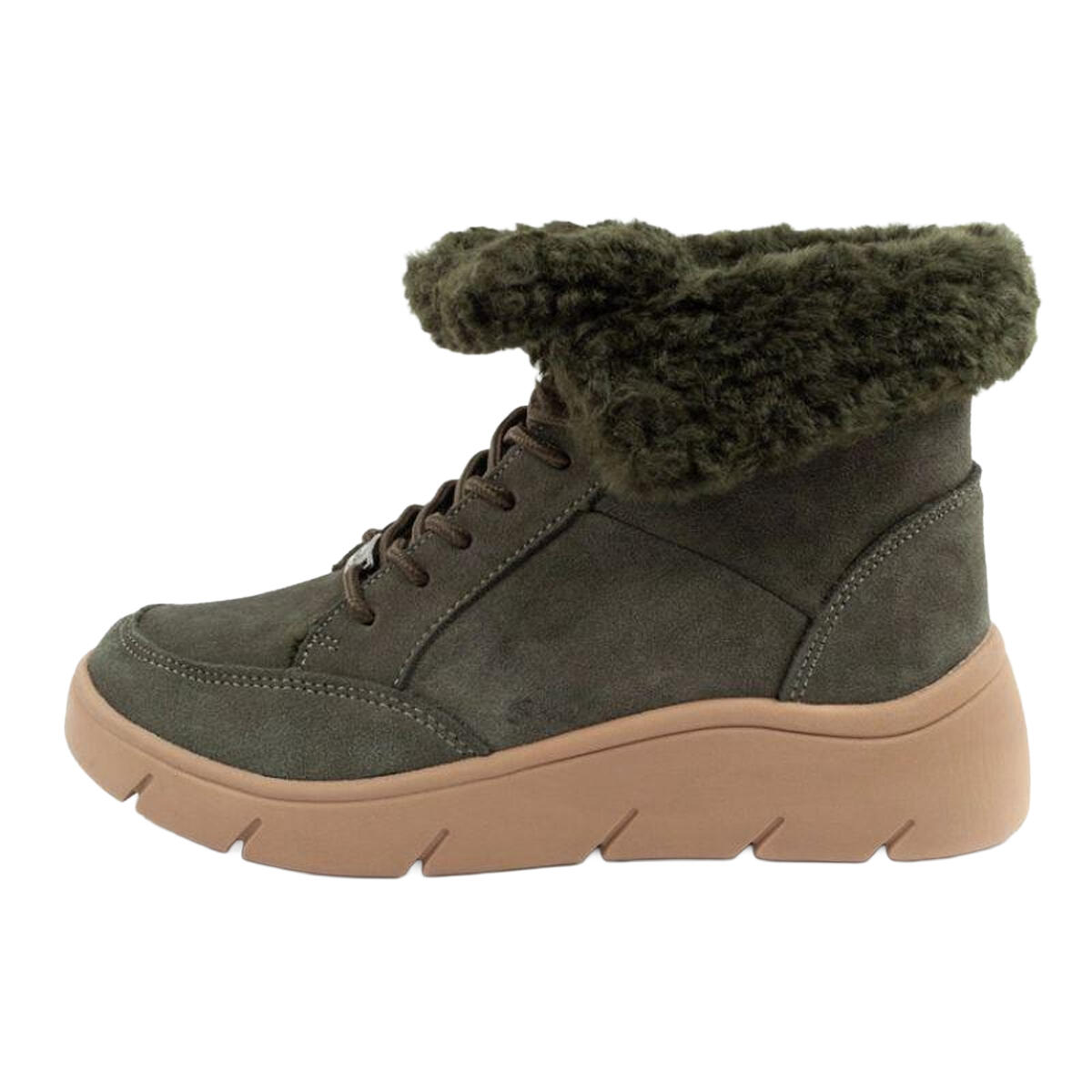 Botas a los Tobillos Stelvio para Mujer Verde 3/6