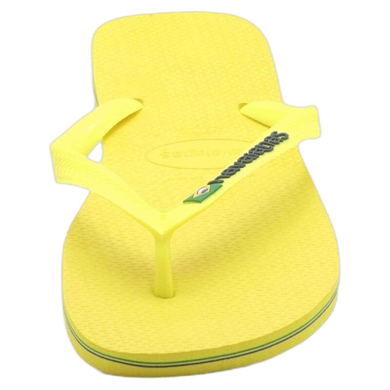 Japonki Havaianas Brasil Logo Neon