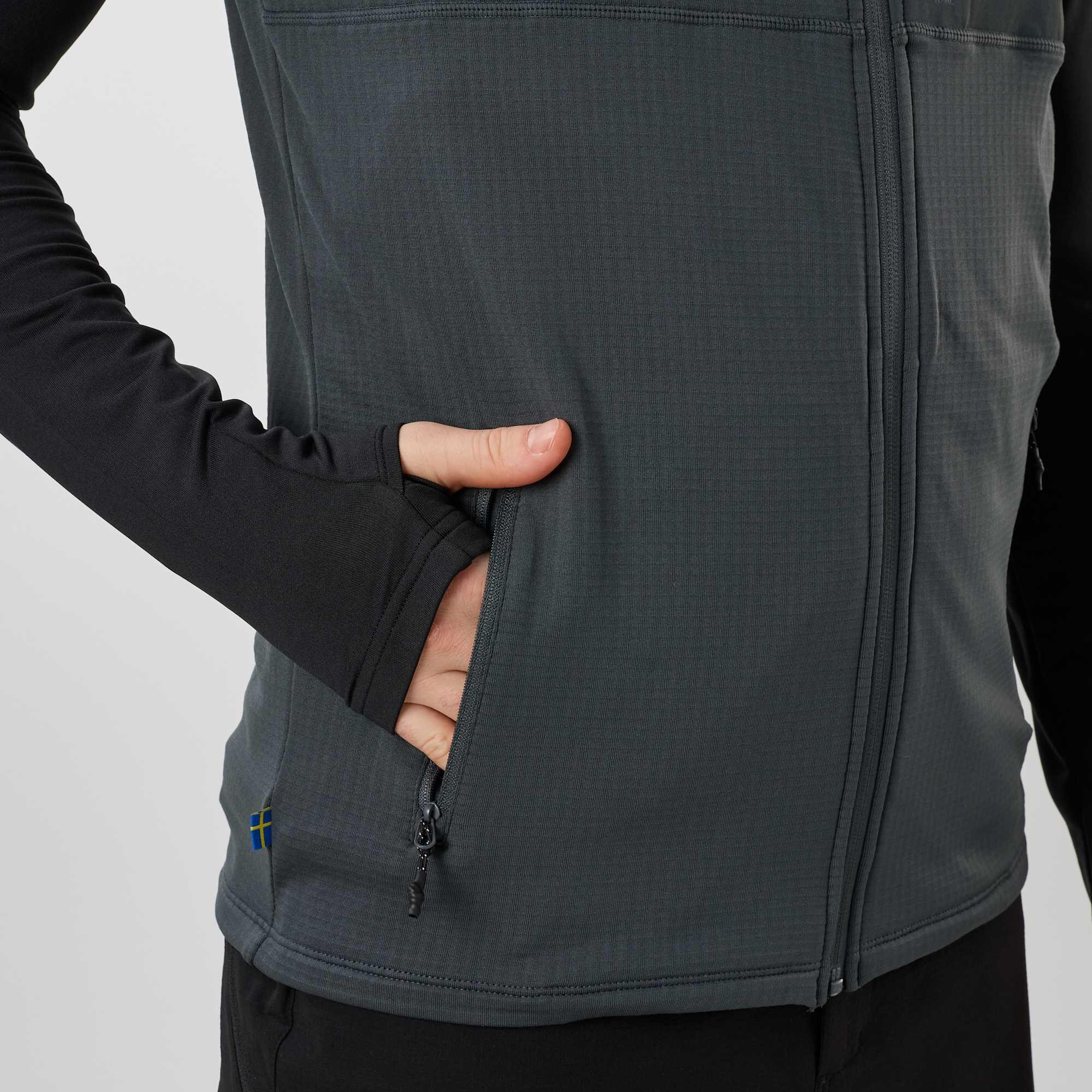 Herren Wandern Outdoor Weste atmungsaktiv Trondheim Midlayer Full Zip Vest 7/8