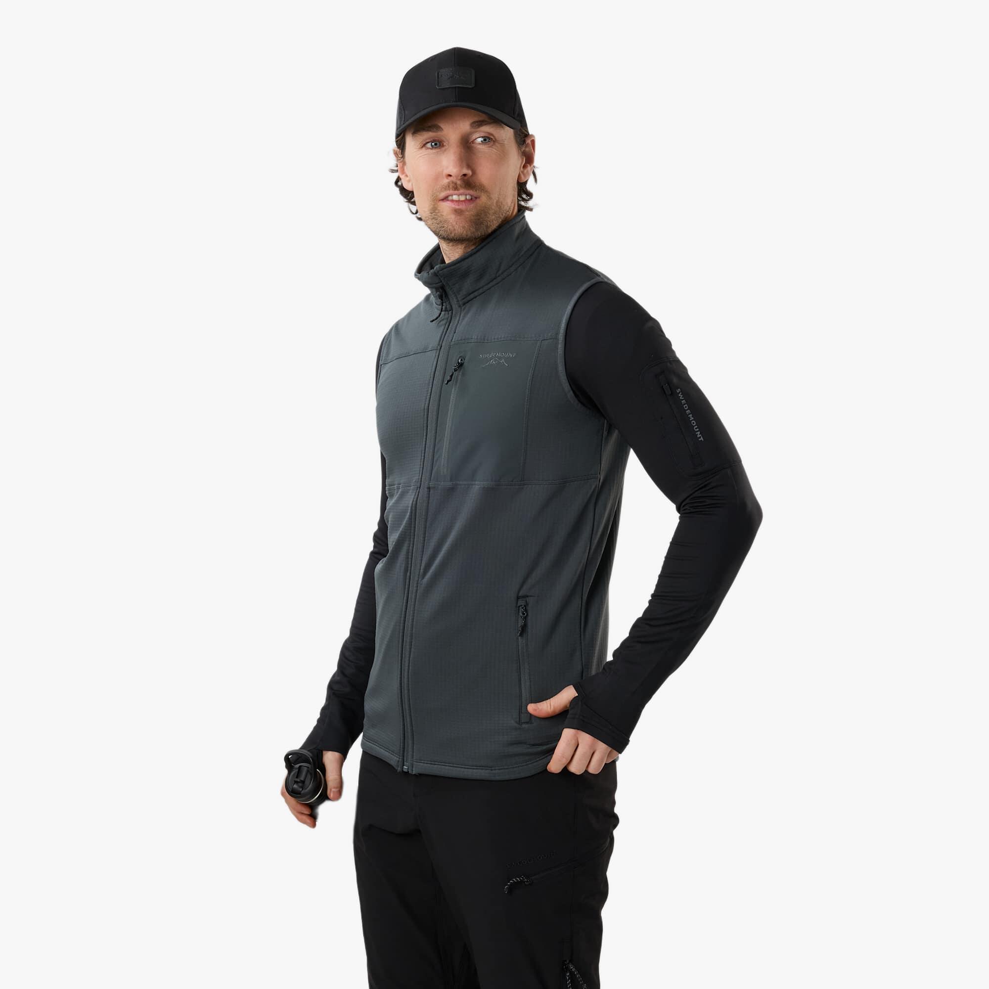 Herren Wandern Outdoor Weste atmungsaktiv Trondheim Midlayer Full Zip Vest 4/8