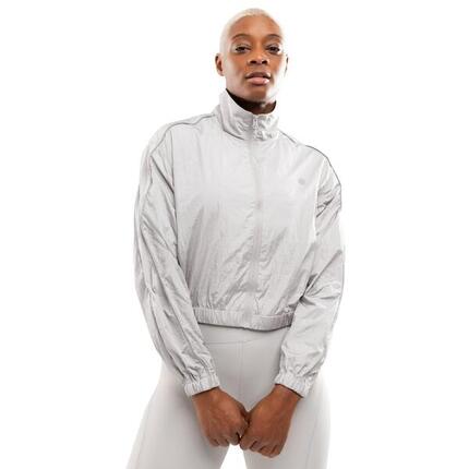 Veste running légère femme Fitness Ueno Light Gray Gris