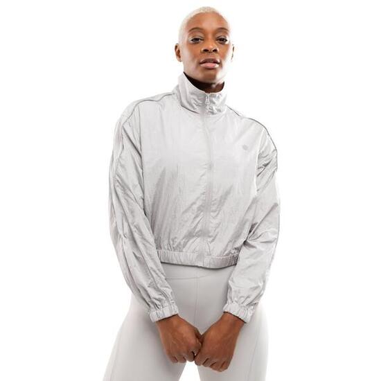 Veste running légère femme Fitness Ueno Light Gray Gris