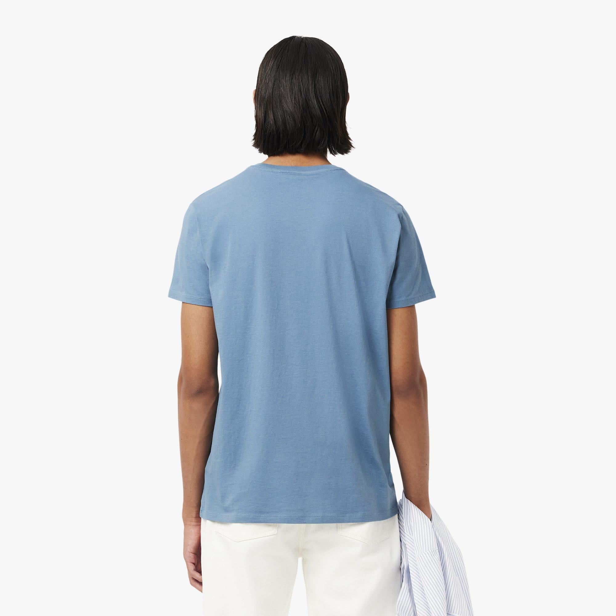 "Pima" TShirt für Herren Damen und Herren Hellblau 3/7