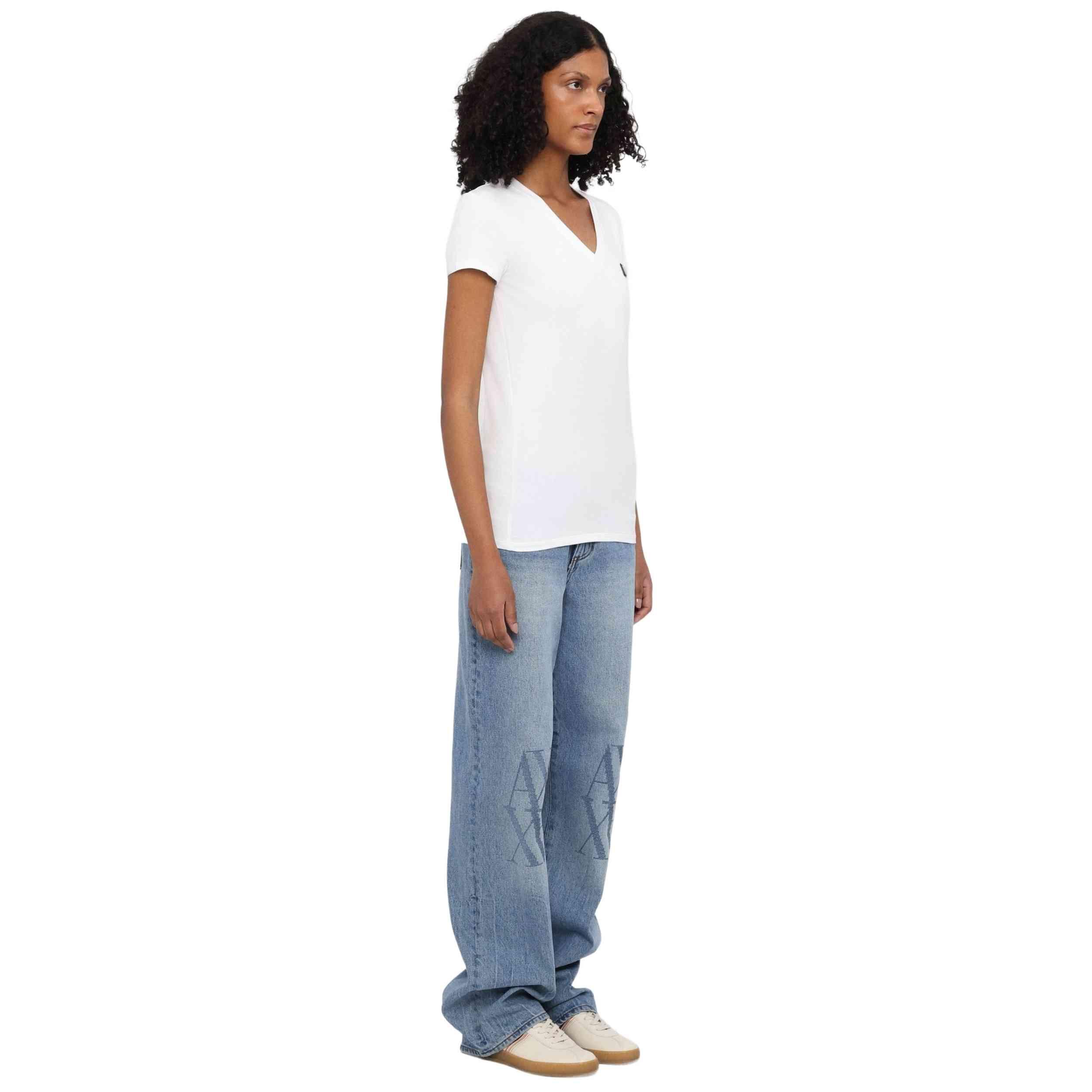 Camiseta de manga corta Armani exchange modelo 040303200011 para mujer 5/5