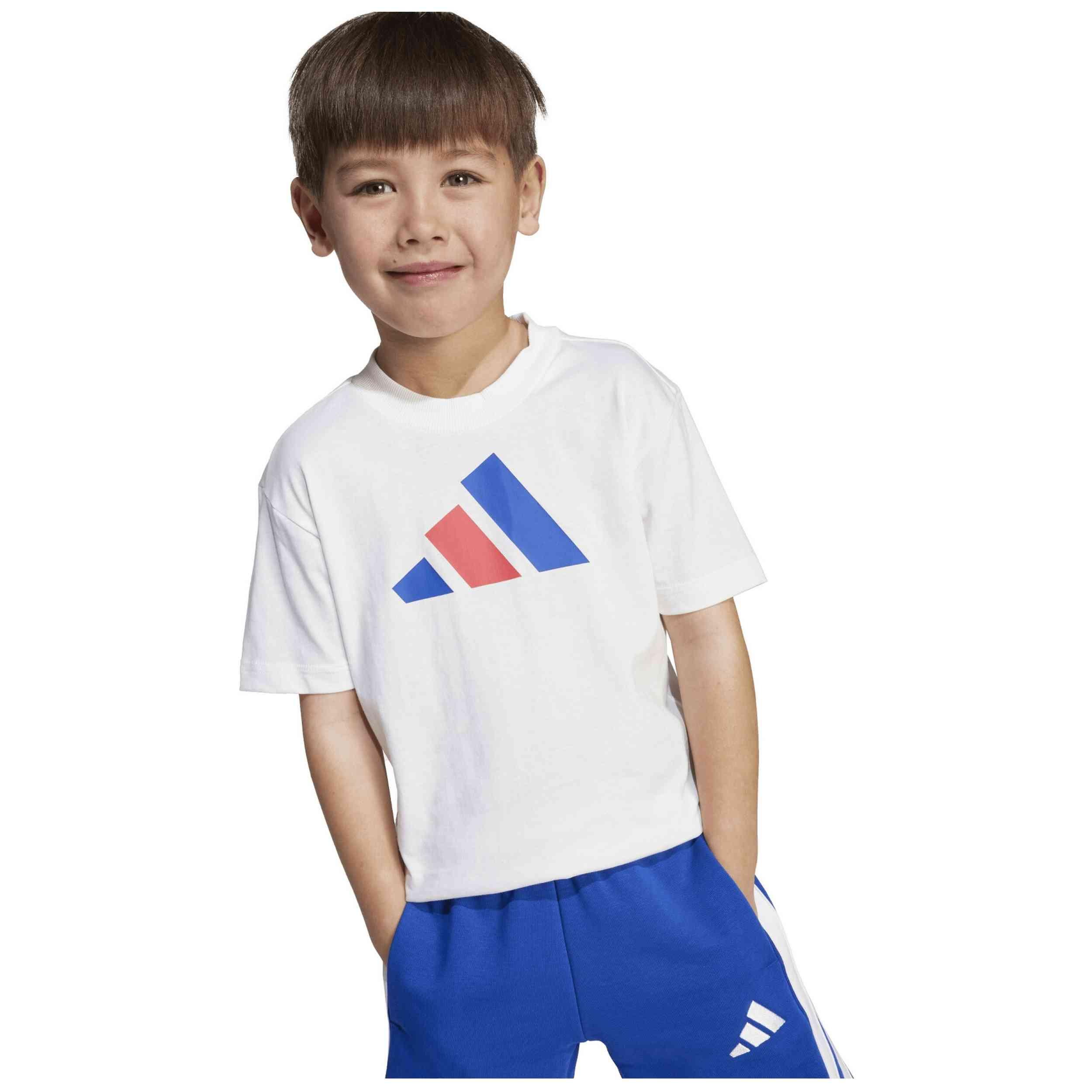 T-shirt Adidas modèle JY0302 pour unisexe enfants 2/5