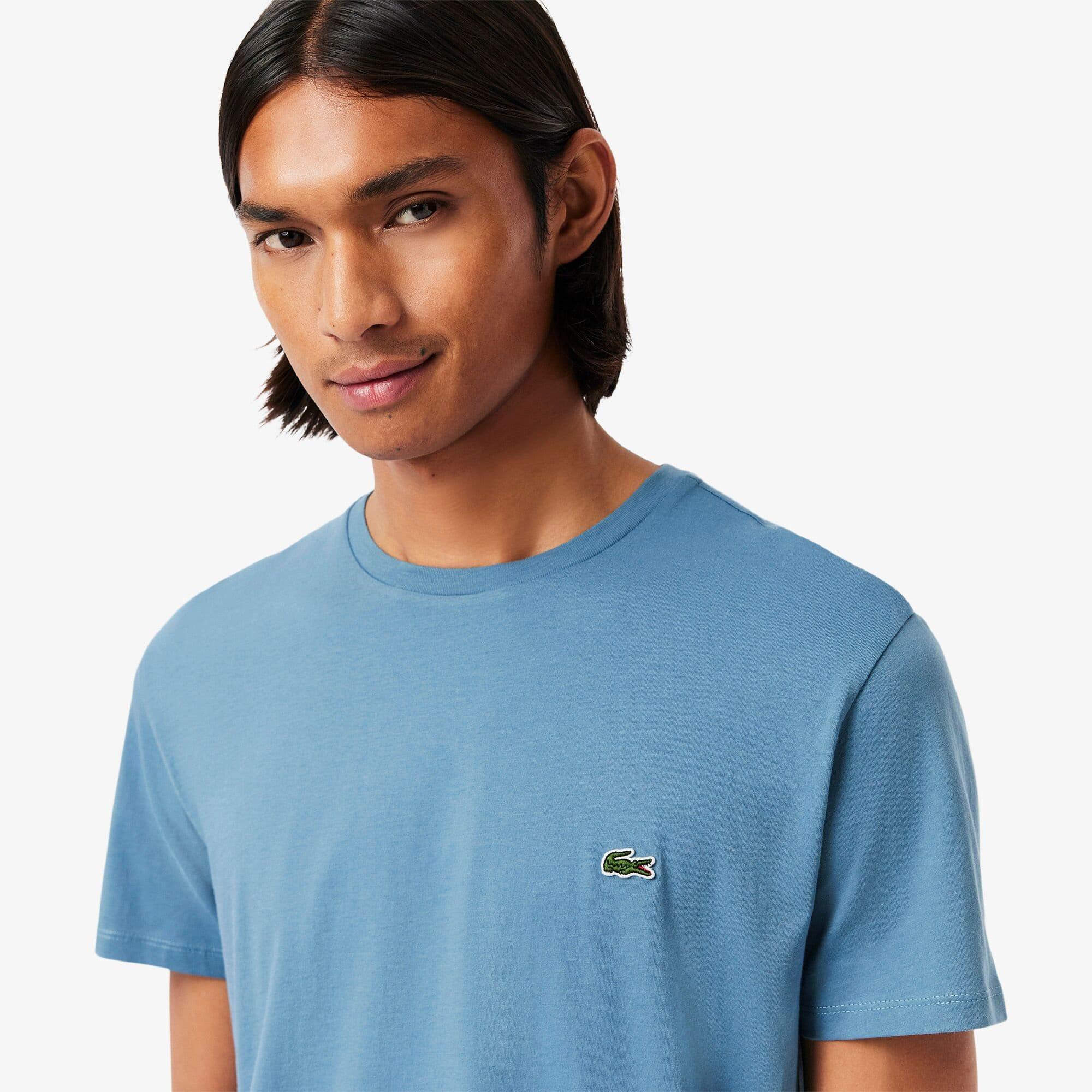 "Pima" TShirt für Herren Damen und Herren Hellblau 4/7